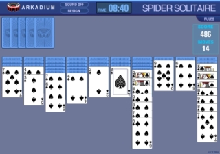 play solitaire spider